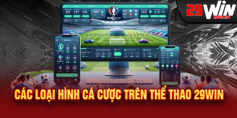 Các loại hình cá cược trên Thể Thao 29WIN