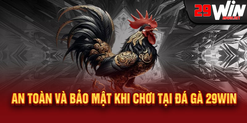 An toàn và bảo mật khi chơi tại Đá Gà 29WIN